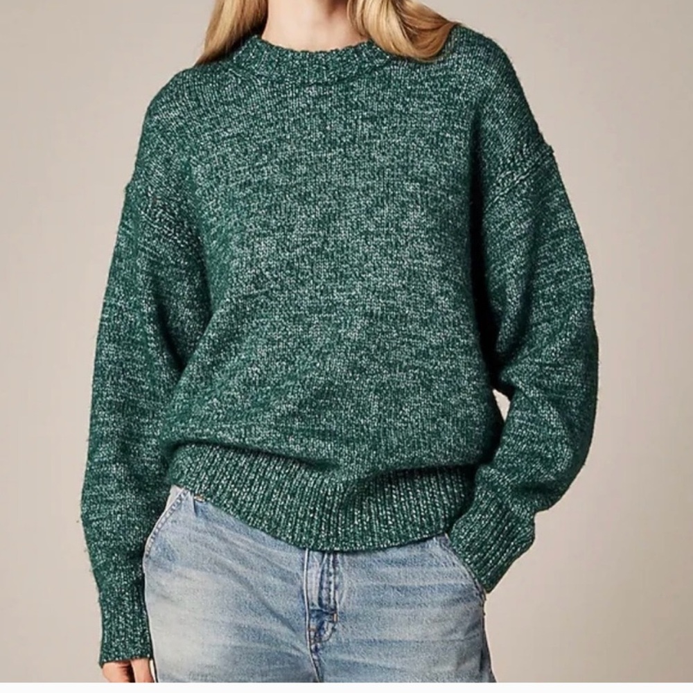 J. Crew — relaxed crewneck pullover NWT
